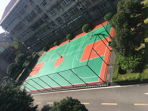 懷化市辰溪縣檢察院塑膠籃球場 學校球場施工 單位塑膠球場 硅PU球場 懷化市辰溪縣檢察院塑膠籃球場 學校球場施工 單位塑膠球場 硅PU球場